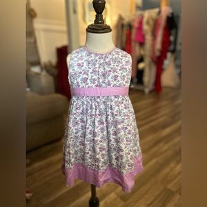 Oshkosh vintage floral purple dress size 2t